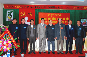 BCH Hội Sinh vật cảnh huyện Đà Bắc ra mắt Đại hội.

